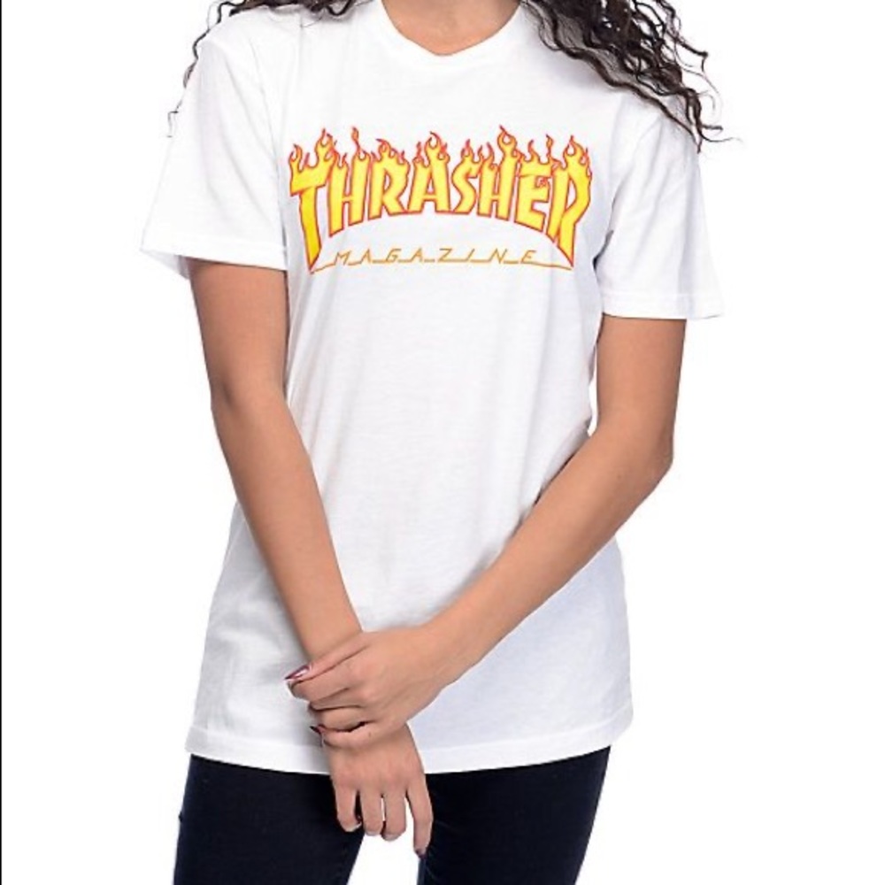 Thrasher Flame Tee!!
